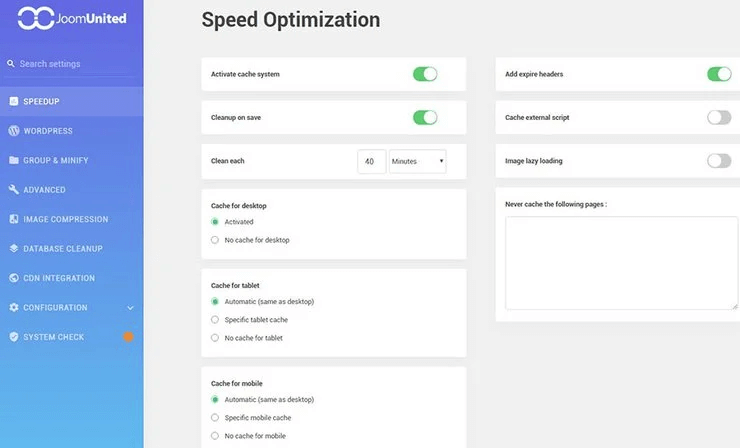 بهینه سازی سرعت در افزونه WP Speed of Light