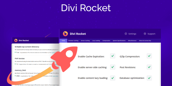 افزونه Divi Rocket