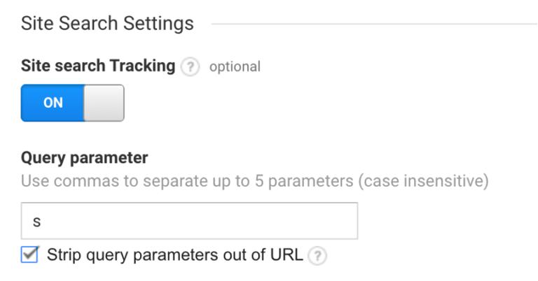 تنظیمات گوگل آنالیتیکس برای دنبال کردن داده های جستجو