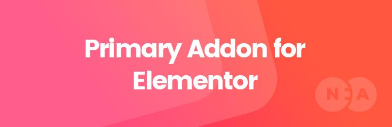 افزونه Primary Addon For Elementor