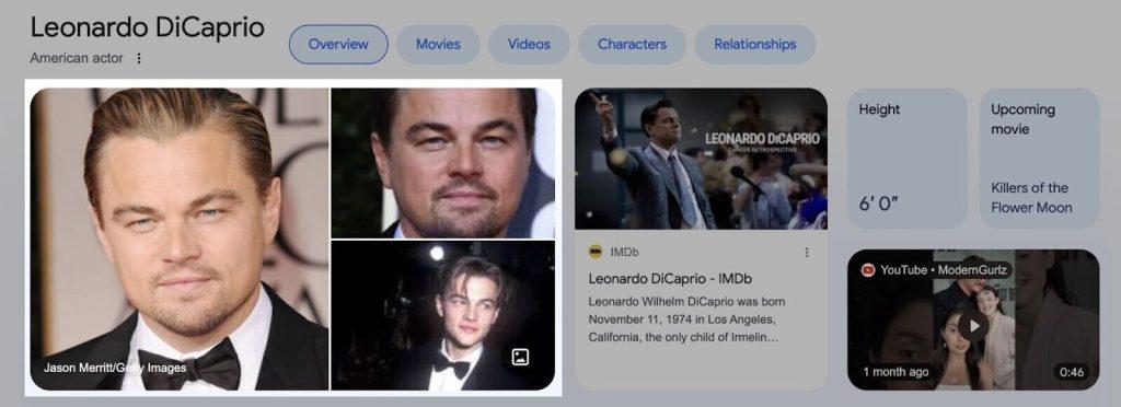 نتایج تصاویر گوگل برای لئوناردو دی‌کاپریو