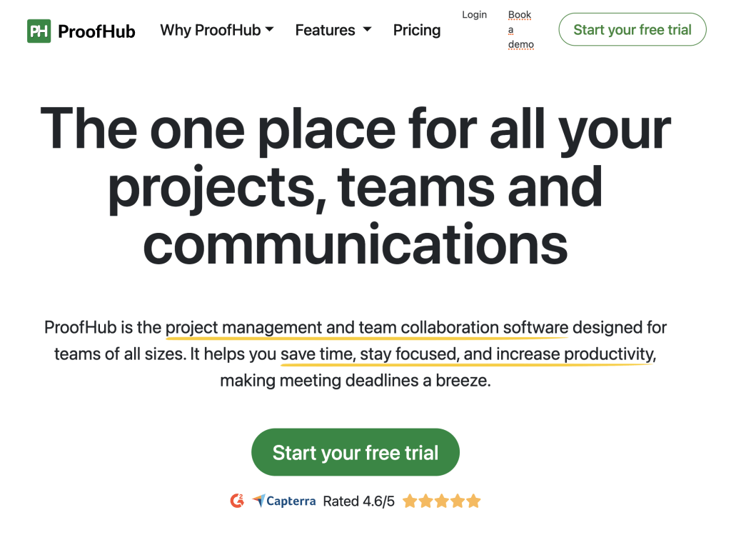 تصویر از proofhub.com