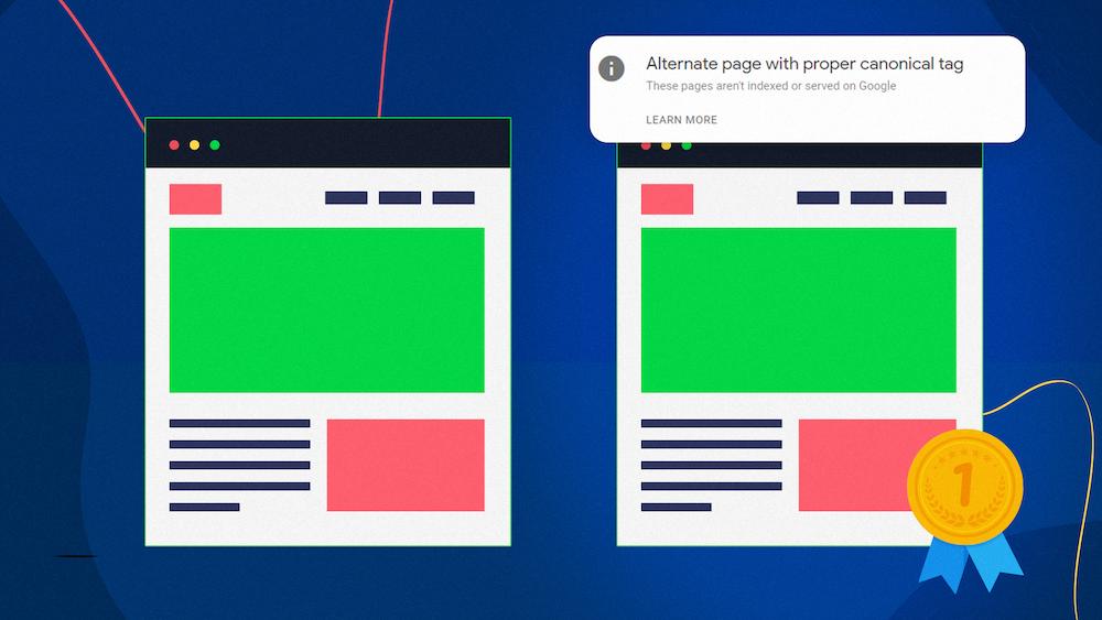 چطور خطای Alternate page with proper canonical tag در سرچ کنسول را رفع کنیم؟