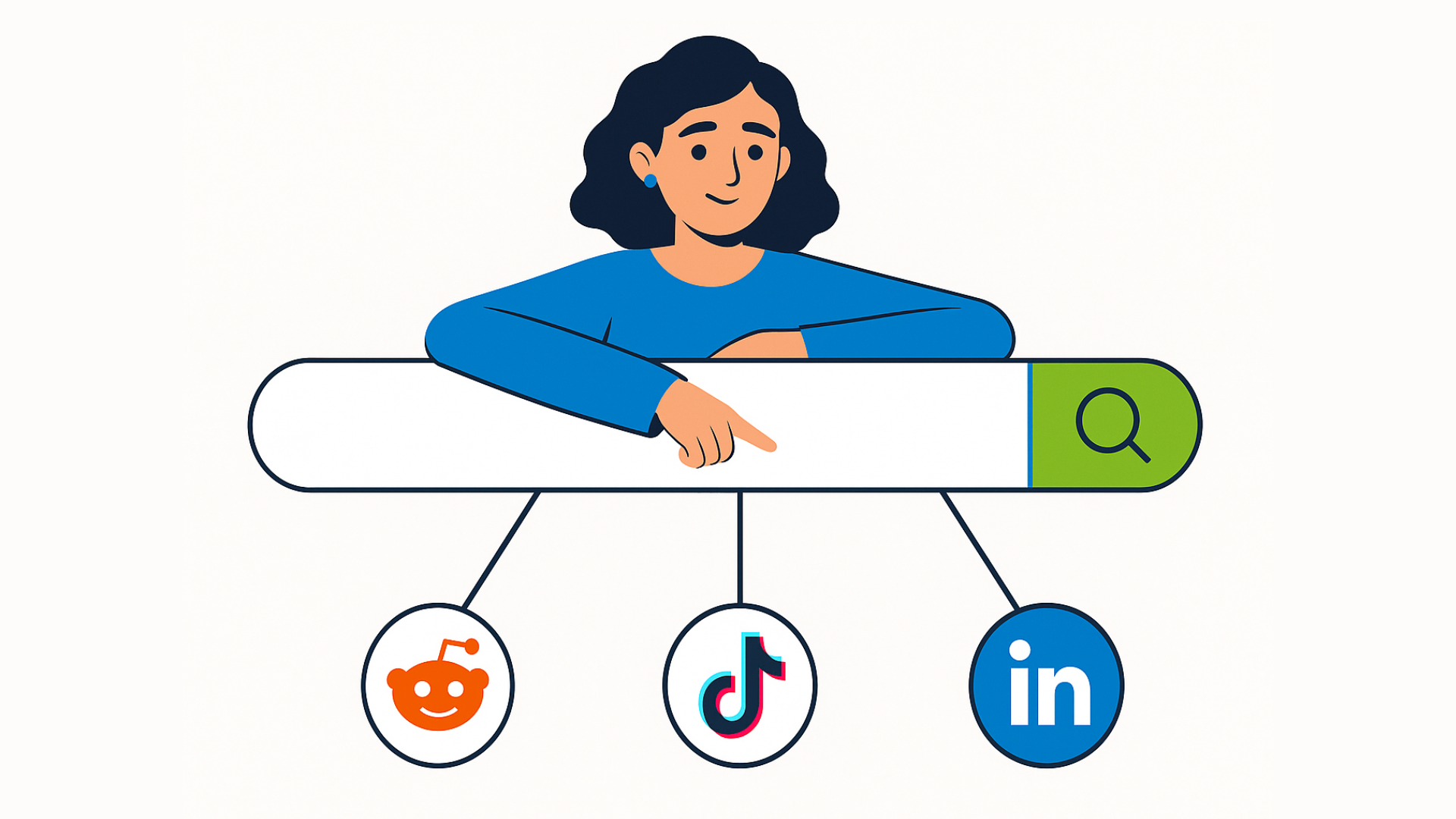 قدرت شبکه‌های اجتماعی و محتوای تولید شده توسط کاربران بر جستجو موثر هستند